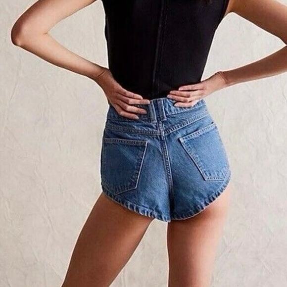 Free People NWOT We The Free Prince Street Denim Shorts - Picture 3 of 8
